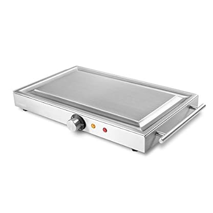 Teppinox M1500 – Elektrogrill Made In Germany (Elektrische Grillplatte, Teppanyaki, Tischgrill mit präziser…