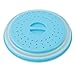 Coperchio per forno a microonde, sicuro, multifunzione, multiuso, in ABS e polipropilene, per cucina (blu)
