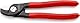 KNIPEX Kabelschere mit Kunststoff überzogen brüniert 165 mm, 95 11 165
