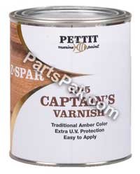 Pettit Paint Z-Spar Captain's Varnish 1015, Gallon