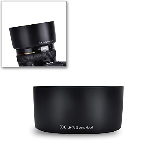 Jjc Lens Hood Shade For Canon Ef 50Mm F/1.4 Usm Lens Replaces Canon Es-71Ii Hood Reverse Attaching -Black #TOP1
