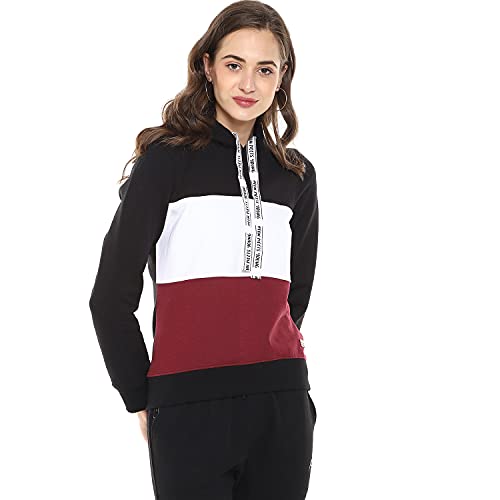 Image of Campus Sutra Cotton Women Crew Neck Sweatshirt