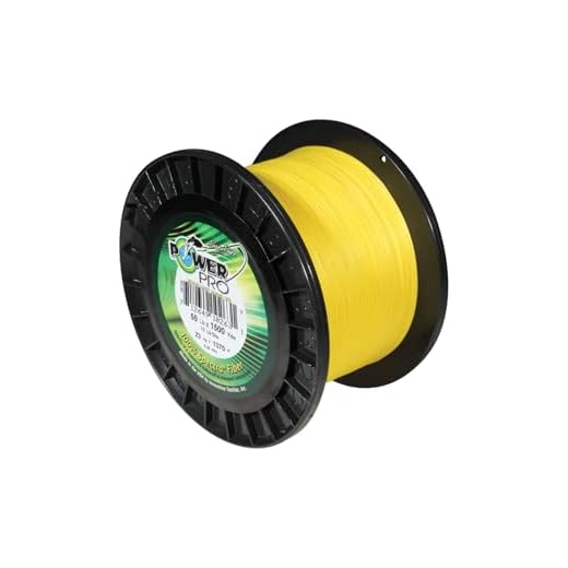PowerPro PowerPro Hi Viz Yellow 10lb Test 1500yd Spool #2100101500Y, Multicolor