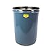 Justrite 26005 Cease-Fire Steel Drum, 15 Gallon Capacity, 14-1/2" OD x 25" Height, Gray