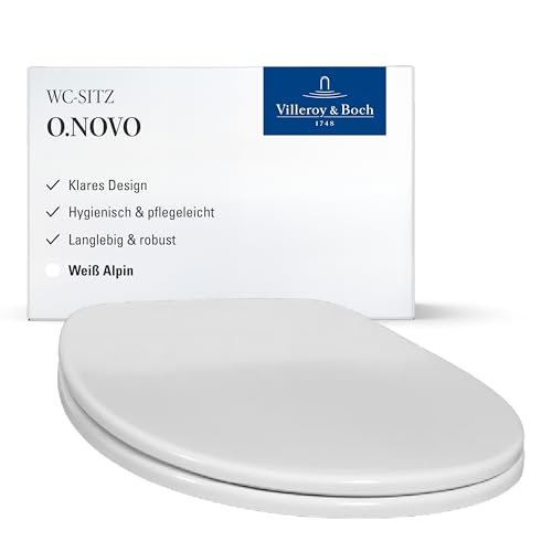Villeroy & Boch 88236101 WC-Sitz Omnia Classic Alpin Weiß,