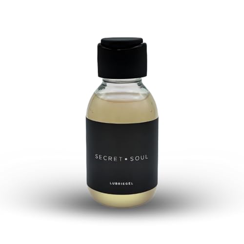 Lubriegel 100 ml - Gel lubricante íntimo con clorhexidina de acción antibacteriana - fórmula lubricante de larga duración - no se pega - con ácido hialurónico y tomillo - fabricado en Italia