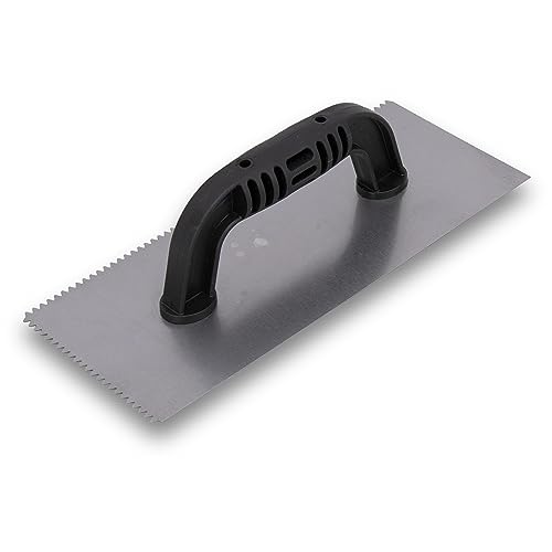 Marshalltown Economy Notched Trowel, 11 x 4 1/2 Inch, Assembled in the USA