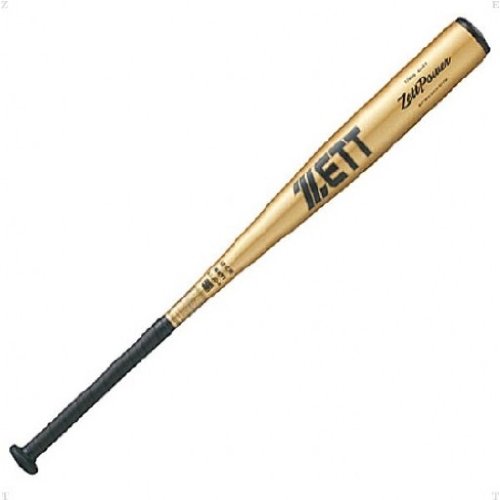 Amazon | ZETT(ゼット) ゼットパワー中学硬式用83cm BAT2133 ゴールド