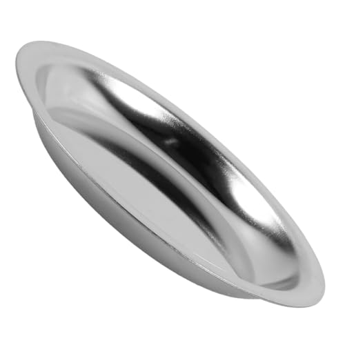 BESTYASH Stainless Steel Tea Bag Coaster Round Tea Cup Saucer for Table Metal Tea Bag Holder for Tearoom Home Hotel Restaurant Use Sturdy Easy to Clean