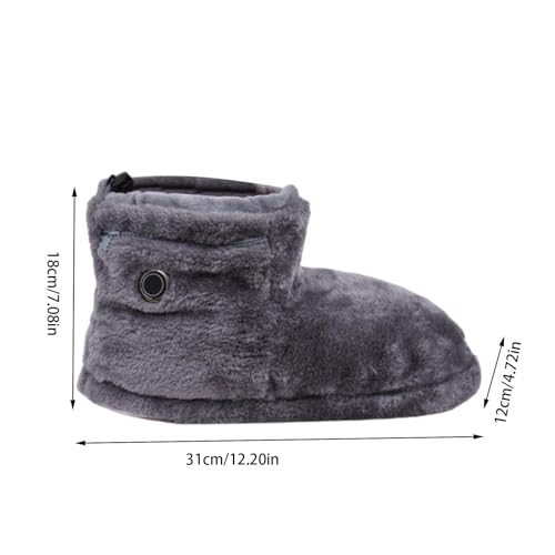 Bottines chauffantes USB mixtes avec 5 niveaux de température