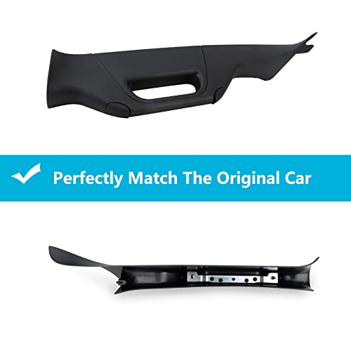 Geataat A Pillar Handle Interior Trim Compatible With 2011-2016 Ford F-250 F-350 F-450 F-550 Super Duty Replace#Bc3Z-2503599-Ab (Left, Black) #TOP2