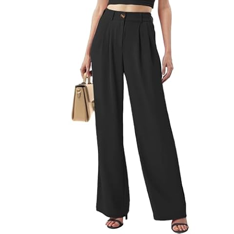 Pantalon Femme CheChury Jambes Larges Cover