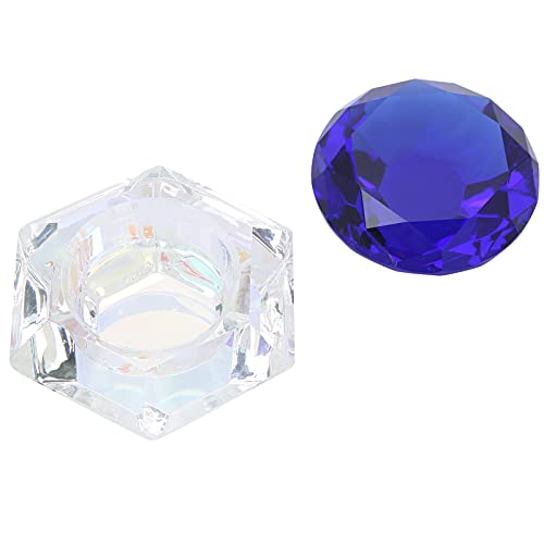 Tazón Acrílico para Mezcla de Líquido Nail Art Azul miniatura 7