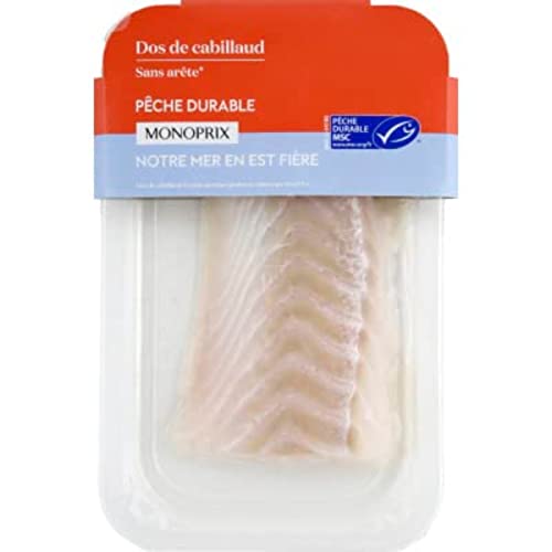 Monoprix Dos de Cabillaud sans Arête, 200g