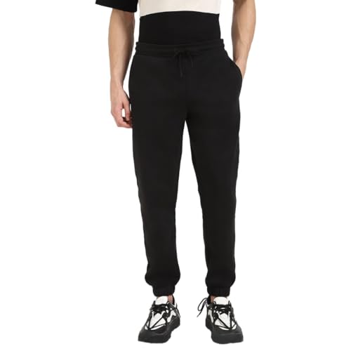 Image of Calvin Klein Jeans Men's Regular Track Pants, Ck Black, M