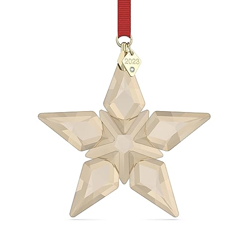 Swarovski Annual Edition 2023 Festive Ornament, Gold Tone Swarovski Crystals with Gold-Tone Finished Metal, Part of the Swarovski Annual Edition Collection -  5648746