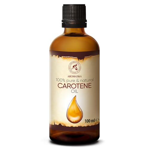 Aceite de Zanahoria 100ml - 100% Puro y Natural - Mejor Aceite de Cuidado para La Piel - Cabello - Cuerpo - Cuidado Personal - Aceite de Caroteno