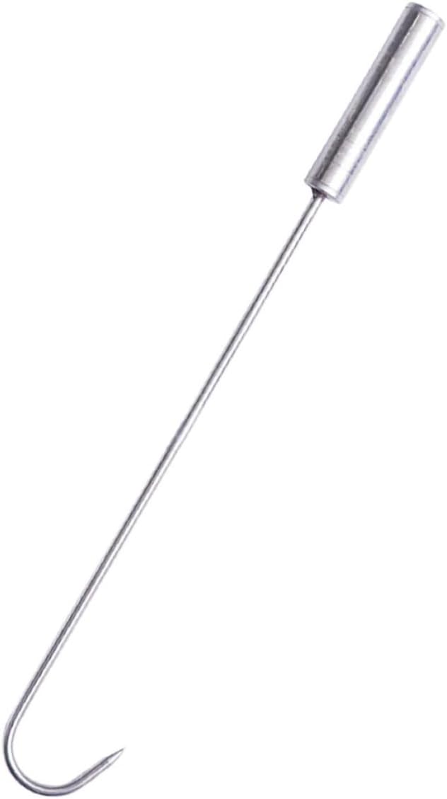 OUNONA 5pcs Daily Use Roasting Hook Bbq Flipper Meat Hooks Grilling Flipper Multi-function