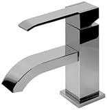 Graff G-6201-LM38M-PN - Qubic Lavatory Faucet - Polished Nickel Finish