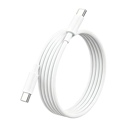USB-C to USB-C ケーブル 2m 1本セット【最大65W PD対応 】LpoieJun 急速充電 高速データ転送 断線防止 高耐久TPE スマートフォン/タブレット/ゲーム機などType-c機種と互換性があり