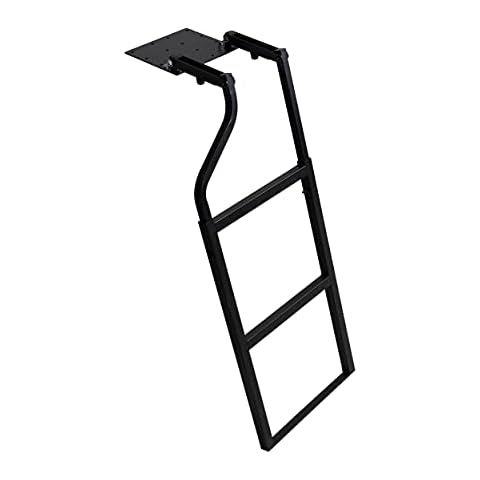 Traxion 5-100 Tailgate Ladder , Black Cover