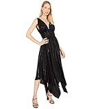 Norma Kamali womens Goddess Cocktail Dress, Black, Medium US