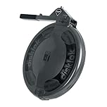 Disklok Diamond Edition Security Car Steering Wheel Full Cover Anthracite Lock Combo Pack, Anti-Angle Grind Diamonite Anti-Theft Lock Police Approved Device Inc. Case & Cover (Medium 39cm - 44cm)