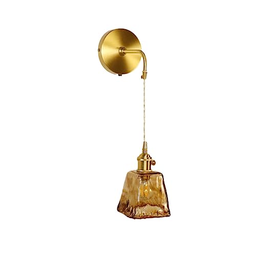 Applique murale LED cristal moderne 3000K or éclairage escalier