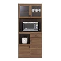 Amazon｜フナモコ 食器棚 スマートキッチン 幅79.2×奥44.5×高180cm