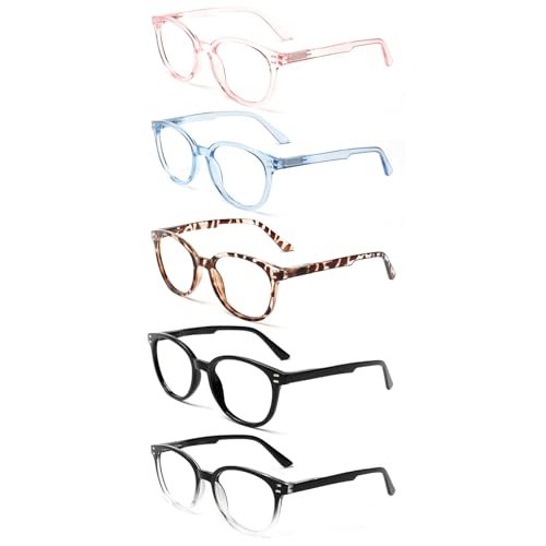 Image of 3 Pack Reading Glasses Spring Hinge Stylish Readers Black /Tortoise for Men and Women