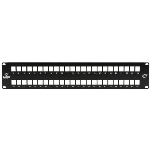 Black Box Connect CAT6 48-Port Punchdown Patch Panel