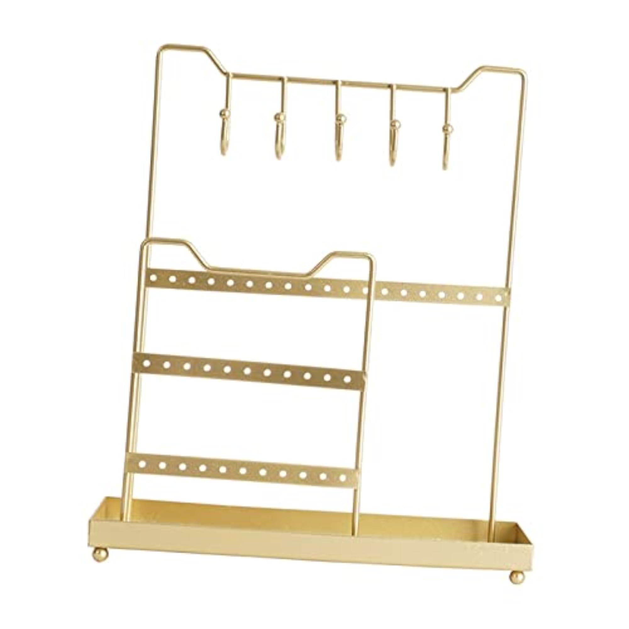Jewelry Organizer Hanging Holder for Rings & Bracelets, 5 Hooks