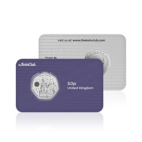 Royal Mint Harry Potter Hogwarts School Witchcraft and Wizardry BU 50p Coin 2023