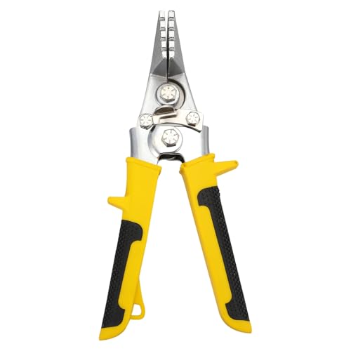 BIUDECO Manuales para Conductos de Acero Cabeza de 75 MM Herramienta para Doblar y Plegar Metal Mango Ergonómico Antideslizante para Uso Industrial