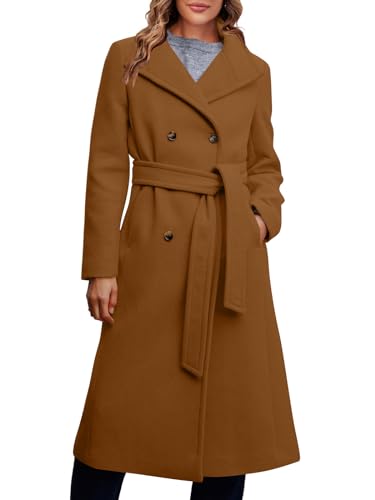 Manteau long d'hiver femme pour affronter le froid glacial avec style