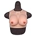 Realistas Formas de Mama de Silicona - Formas de Mama de Silicona Crossdresser - Lifelike Falsas Tetas de Silicona Petos - B C D E G Copa de Mama Falso Formulario potenciadores,C Cup