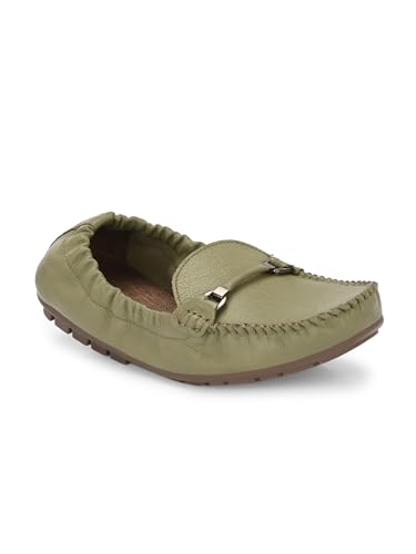 Image of egoss Womens Lg-5 egoss Lady Boss X Premium Genuine Leather Loafer Casual Shoes for Women