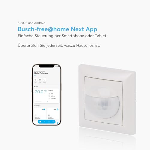 Busch-Wächter 180 Flex Komfort Multi-Objectif Automatisation Éclairage Précise - 7