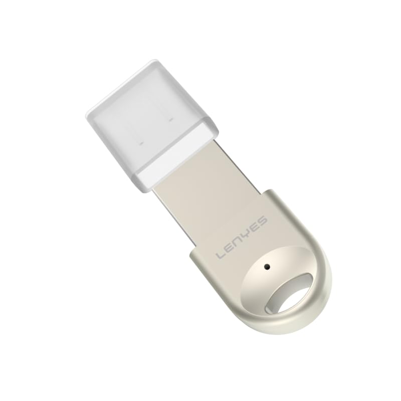 Lenyes LR202, Wireless Bluetooth USB Adapter, Bluetooth v5.1, Plug-and-Play, Universal Compatibility, Metal Body, Stereo HD Sound Effects, 20 Metre Receiving Distance, Wireless Music Audio Receiver-picture-21