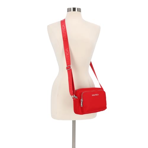 Image of Nautica Women's Out and About Adjustable Crossbody Bag Purse | Adjustable