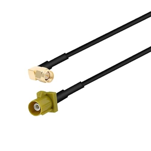 1 PC SMA �I�X 90 �x Fakra ABCDEGHIKZ �I�X RG174 �P�[�u�� G */PS an */�e�i�����A�_�v�^ R*/F �����s�O�e�[��(SMA M90 to Fakra KM,30CM)