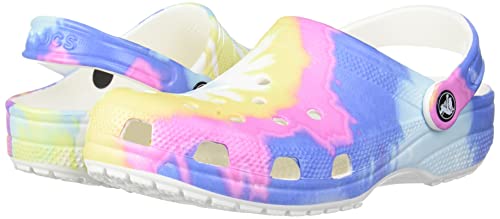 Image of Crocs Unisex Adult Classic Tie Dye Graphic Clog