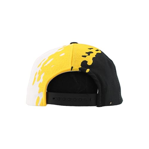 Image of ZHATS NHL Unisex-Adult NHL Officially Licensed Adjustable Snapback Hat Flat Bill Z11 Retro Paintbrush
