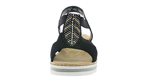 Rieker Rieker Damen V02c1 Sandalen dames sandalen. - Image 6
