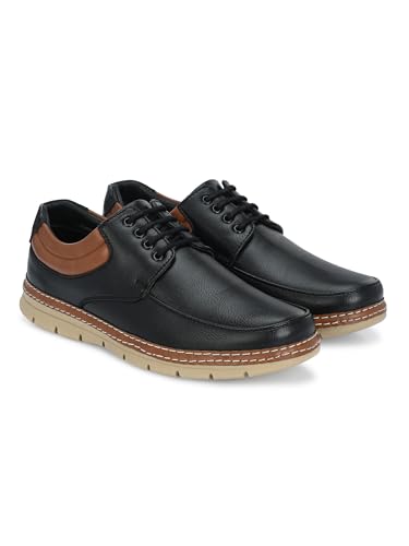 Image of Eego Italy Stylish and Comfortable Men's Casual Lace Up Shoes