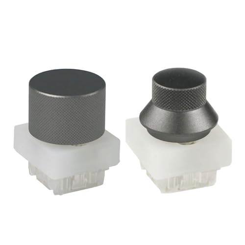Boutons de commande pour claviers GK980 GK75 en métal contre l'usure des molettes - 3