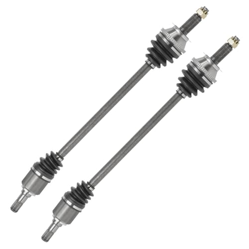 Image of Detroit Axle - AWD Rear CV Axles for 2012-2013 Kia Sorento 2010 2011 2012 Hyundai Santa Fe, 2pc CV Axle Shafts Assembly Replacement