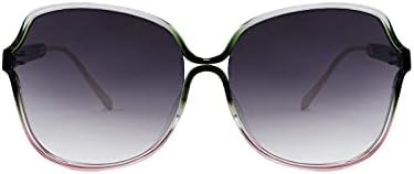 FEISEDY Oversized Butterfly Sunglasses for Women Retro Frame UV P...