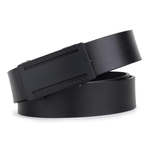 Image of ZORO Vegan Leather Belt for Men | Black | Formal /Casual