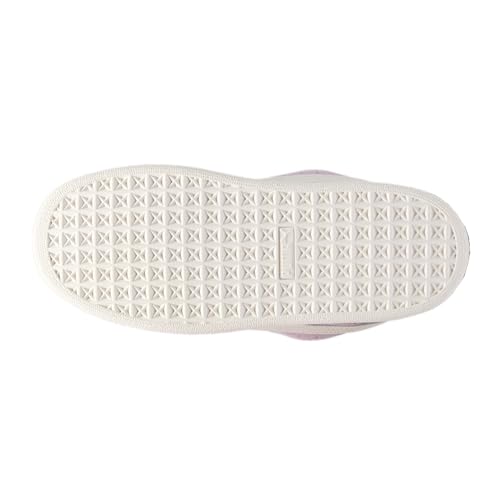 PUMA Women's Suede XL Sneaker, Grape Mist/Warm White, 9